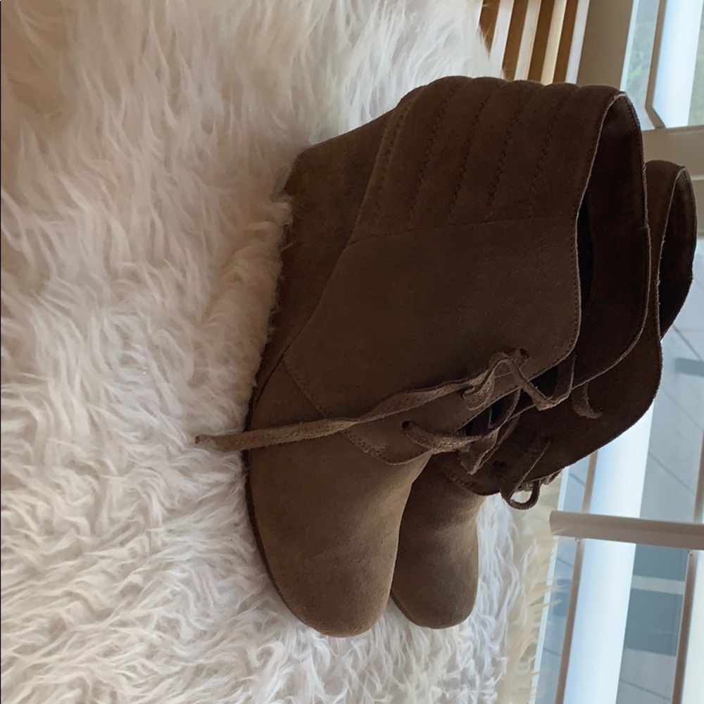 Wedge booties. - Picture 2 of 3